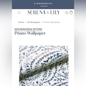 Serena & Lily Priano Wallpaper